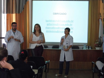 Equipe Multiprofissional do Hospital de Clínicas de Porto Alegre realizou treinamento de capacitação para uma equipe do Hospital Nossa Senhora Aparecida de Camaquã