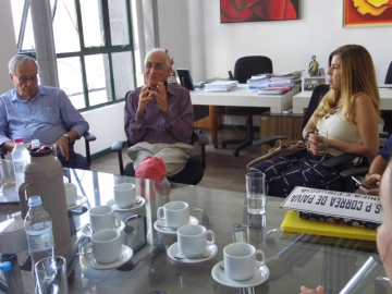 Hospital Nossa Senhora Aparecida recebe ilustre visita do Médico Dr. Paulo Paiva