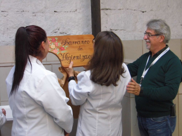 Setor de Higienização recebe novo espaço para guardar os carrinhos de limpeza