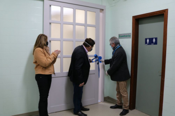 VÍDEO E FOTOS: Hospital de Camaquã inaugura 10 leitos de UTI na manha desta quinta-feira